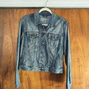 GAP Faded Blue Women's Denim Jacket
